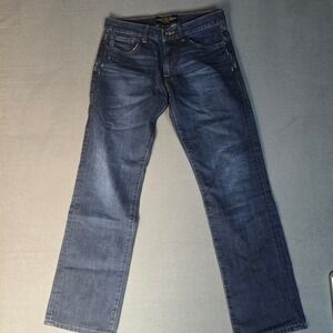 Lucky Brand 221 Original Straight Mens Jeans Dark Wash Denim 32x32